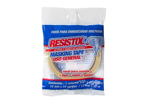 MASKING TAPE 1/2" x 27 yds (12mm x 25m)